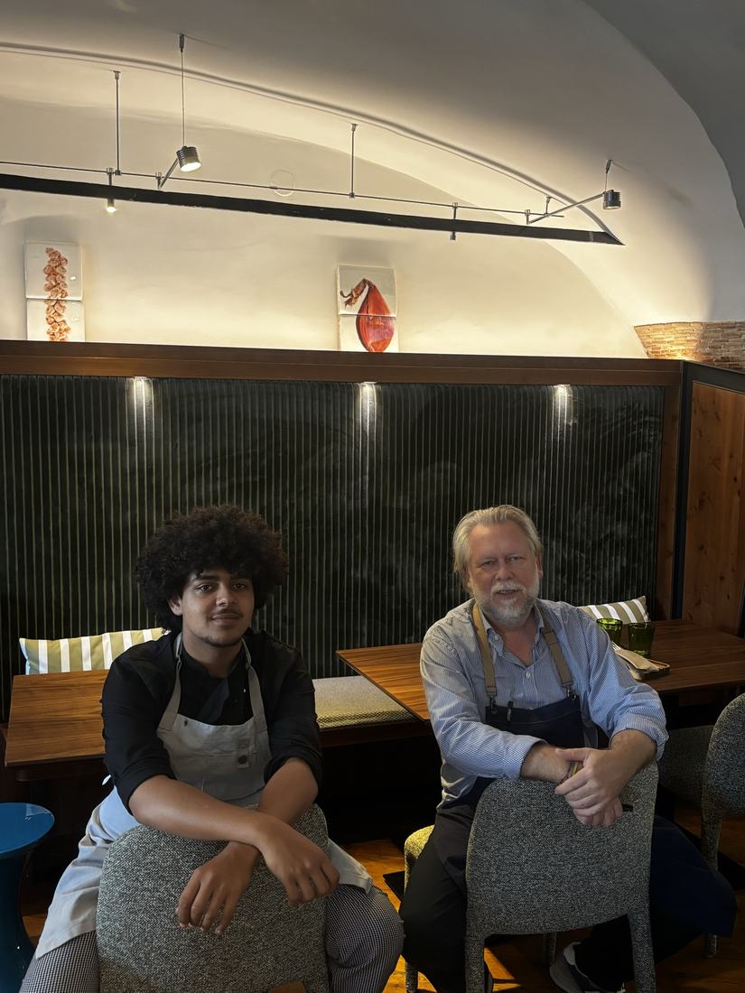 Christian Cabalier, Küchenchef der Osteria Veneta